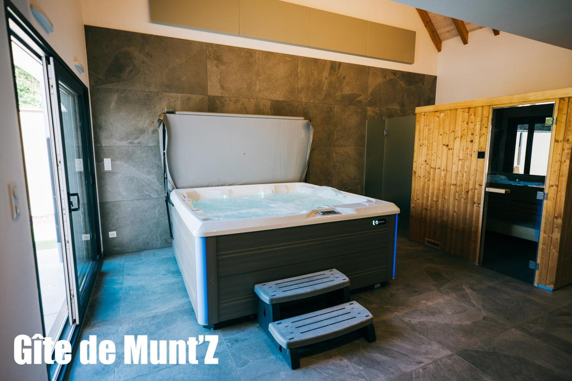 Gîte de Munt'Z SPA, Sauna, piscine, proche de Colmar Muntzenheim Exterior foto